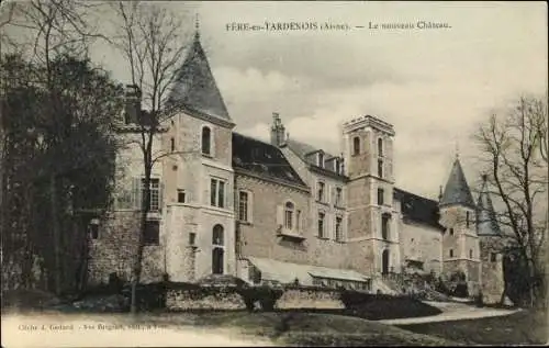 Ak Fere en Tardenois Aisne, Le nouveau Chateau