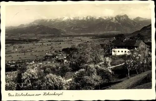 Ak Mitterdorf an der Raab Steiermark, Talblick vom Röslerhaus am Hohenkogel