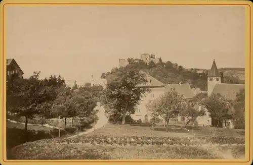 Kabinettfoto Badenweiler im Schwarzwald, 1881, Gesamtansicht