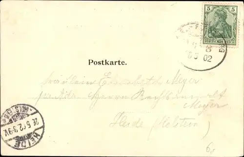 Ak Ostseebad Borby Eckernförde, Segelboot