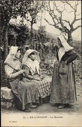 Ak Haute Vienne Frankreich, En Limousin, Les Bavardes