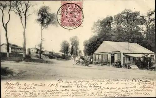Ak Versailles Yvelines, Le Camp de Satory