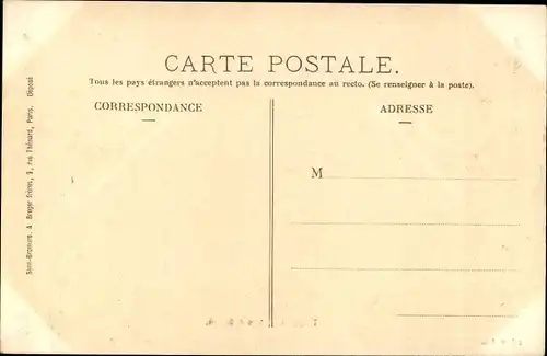 Ak Trappes Yvelines, Les 4 Paves