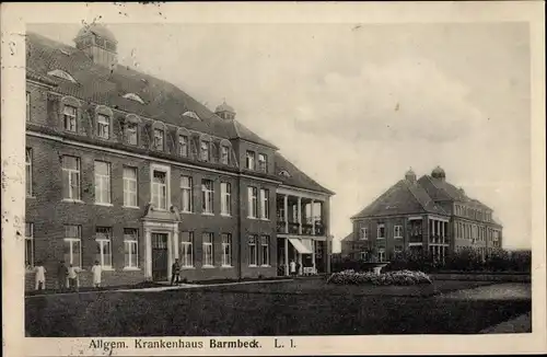 Ak Hamburg Nord Barmbek, Allgemeines Krankenhaus