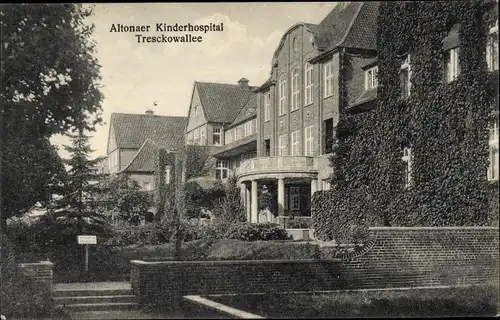Ak Hamburg Altona, Altonaer Kinderhospital, Tresckowallee