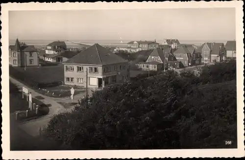 Ak Sankt Peter Ording in Nordfriesland, Teilansicht der Stadt, Wald