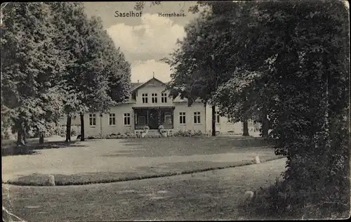 Ak Hamburg Wandsbek Sasel, Saselhof, Herrenhaus