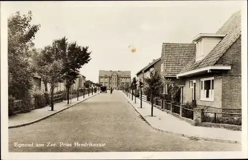 Ak Egmond aan Zee Nordholland Niederlande, Prins Hendrikstraat