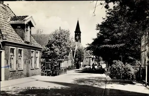Ak Grootebroek Nordholland, Zesstedenweg