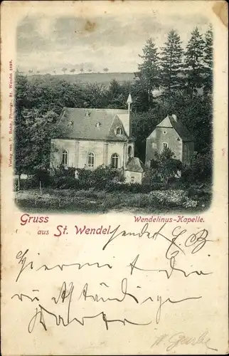 Ak St. Wendel in Saarland, Wendelinus Kapelle