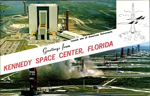 Ak Florida USA, Kennedy Space Center, Apollo and Saturn V facilities