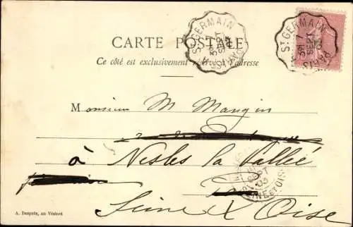 Ak Le Vesinet Yvelines, Passage Lenotre