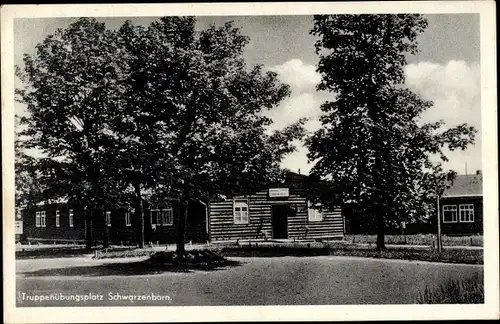 Ak Schwarzenborn am Knüll Hessen, Truppenübungsplatz