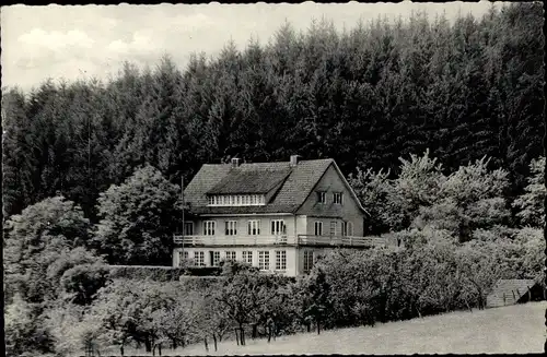 Ak Hedemünde Hann. Münden, Blick auf Haus Eichbühl