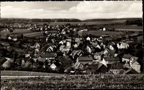 Ak Wattenbach Söhrewald in Hessen, Gesamtansicht, Gasthof Zum Söhrewald