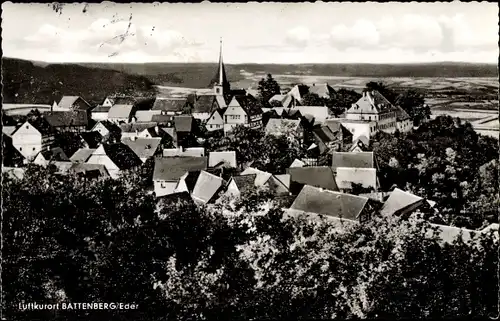 Ak Battenberg an der Eder Hessen, Teilansicht