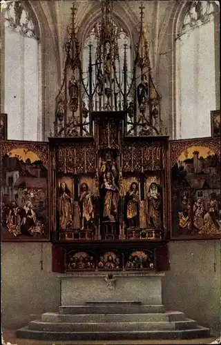 Ak Blaubeuren in Württemberg, Hochaltar in der Klosterkirche