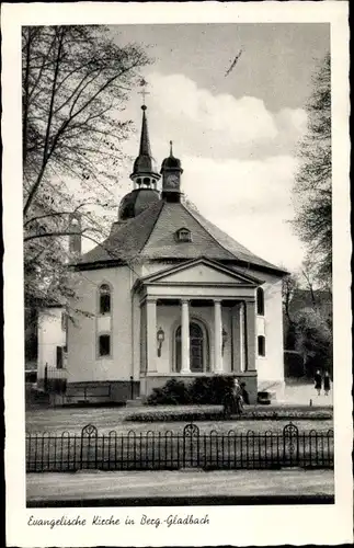 Ak Bergisch Gladbach Nordrhein Westfalen, Evangelische Kirche