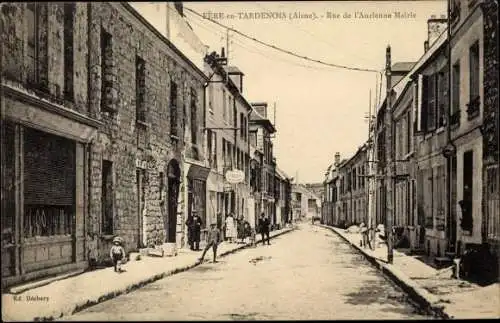 Ak Fère en Tardenois Aisne, Rue de l'Ancienne Mairie