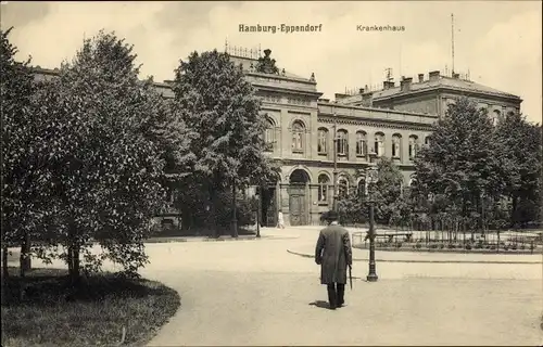 Ak Hamburg Eppendorf, Krankenhaus