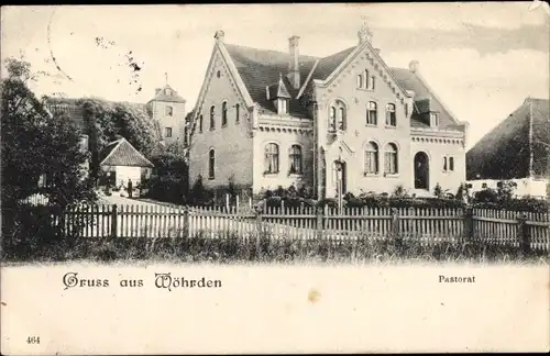 Ak Wöhrden in Dithmarschen, Pastorat