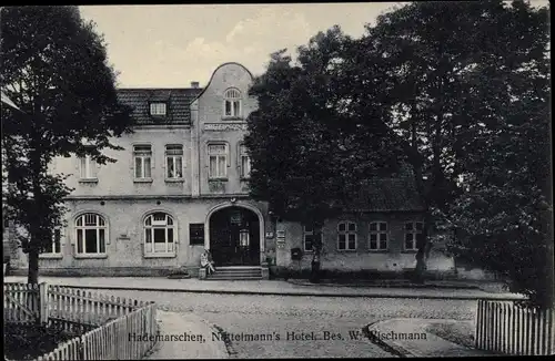 Ak Hademarschen in Holstein, Nettelmanns Hotel