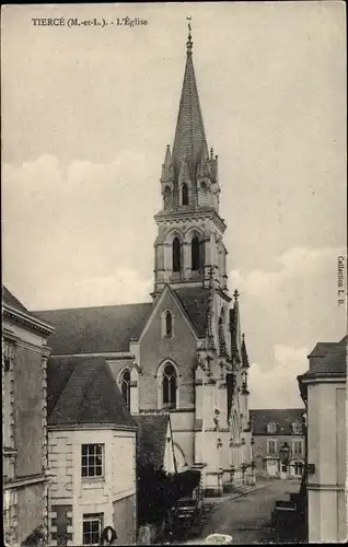 Ak Tiercé Maine et Loire, L'Eglise