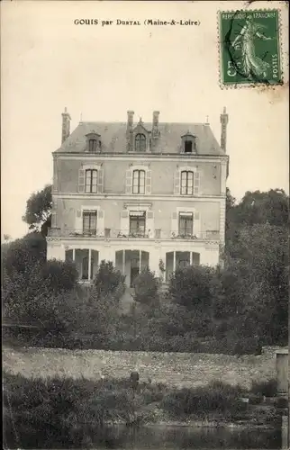 Ak Gouis Maine et Loire, Villa