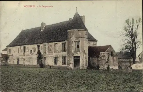 Ak Voinsles Seine et Marne, La Seigneurie