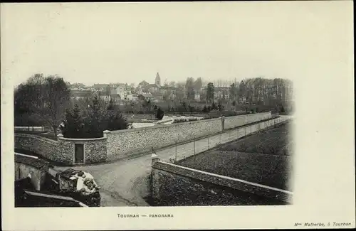 Ak Tournan Seine et Marne, Panorama