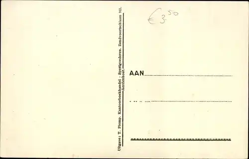 Ak Aerdenhout Nordholland Niederlande, Zonnebloemlaan