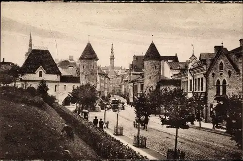 Ak Tallinn Reval Estland, Viru värav, Lehmpforte