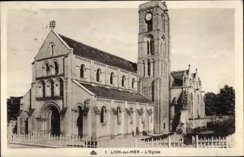 Ak Lion sur Mer Calvados, L'Eglise