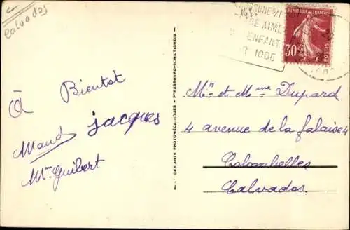 Ak Langrune Calvados, Preventorium Pasteur