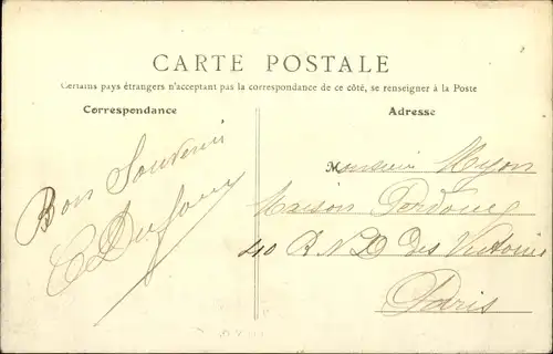 Ak Montargis Loiret, La Caisse d'Epargne