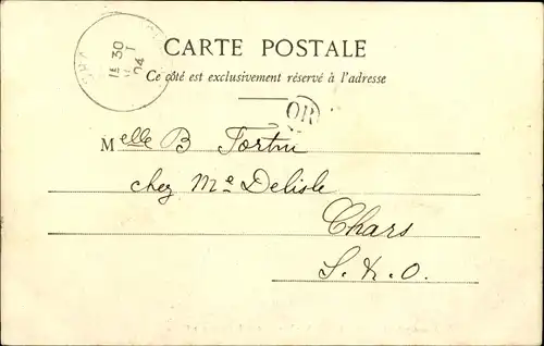 Ak Batilly Loiret, Vieille Porte de l'ancienne Eglise