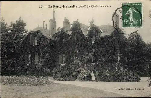 Ak La Ferté Imbault Loir et Cher, Chalet des Vaux