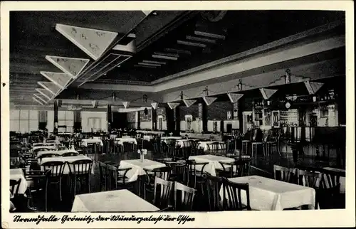 Ak Ostseebad Grömitz in Holstein, Strandhalle, Innenansicht