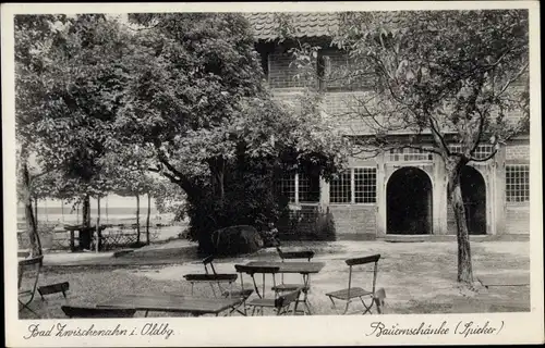 Ak Bad Zwischenahn in Oldenburg, Bauernschänke, Spieker