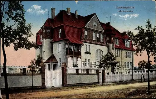 Ak Luckenwalde in Brandenburg, Lehrlingsheim