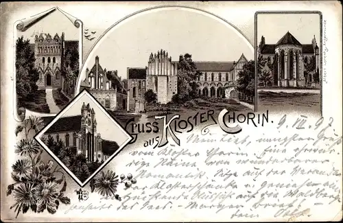 Litho Chorin im Kreis Barnim, Kloster