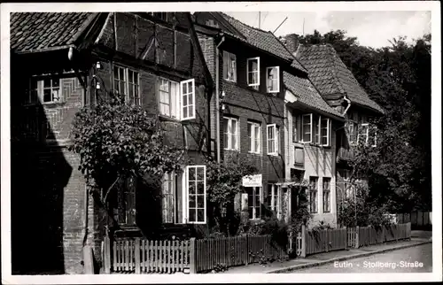 Ak Eutin in Ostholstein, Stollberg Straße