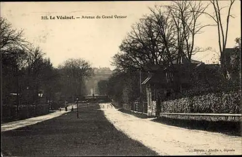 Ak Le Vesinet Yvelines, Avenue du Grand Veneur