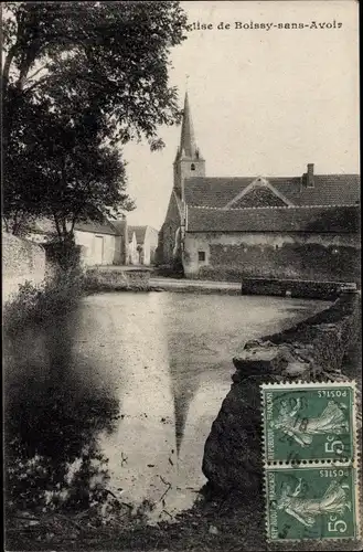 Ak Boissy sans Avoir Yvelines, L'Eglise