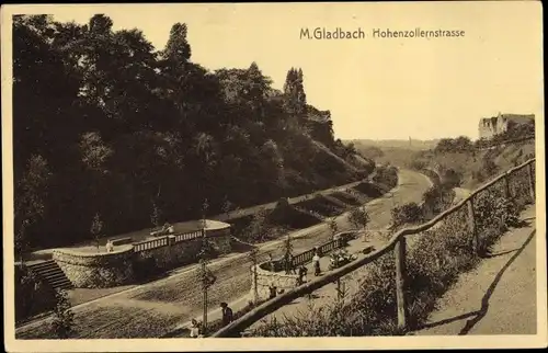 Ak Mönchengladbach am Niederrhein, Hohenzollernstraße