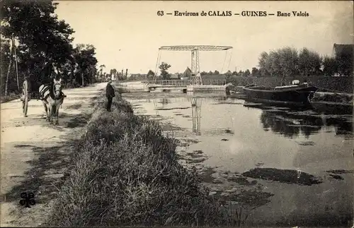 Ak Guînes Pas de Calais, Banc Valois