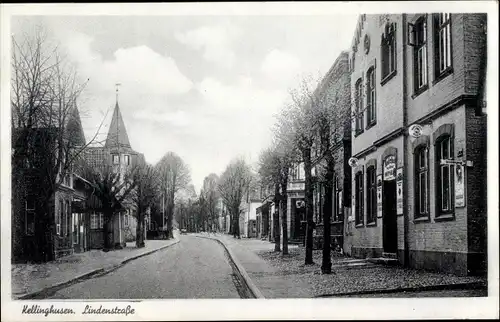 Ak Kellinghusen in Holstein, Lindenstraße