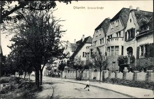 Ak Ottweiler im Kreis Neunkirchen Saarland, Victoriastraße