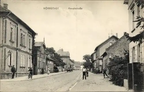 Ak Wörrstadt in Rheinland Pfalz, Hauptstraße