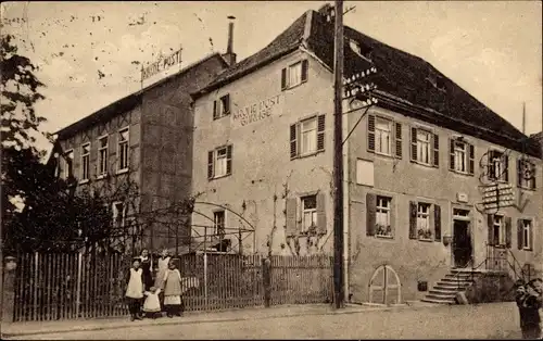 Ak Neckargerach in Baden Württemberg, Hotel Krone Post